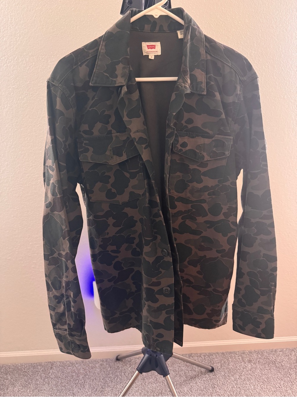 Levi's Green Camo Utility Jacket
